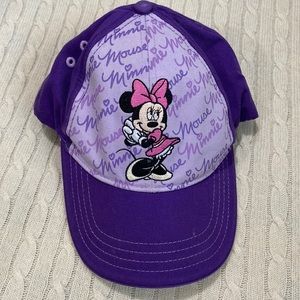 Disney Minnie Mouse Girls Cap Purple